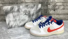 NIKE ナイキ スニーカー dunk low retro prm ダンク レトロ FD4203-161 サイズ26.5 ホワイト ブルー
