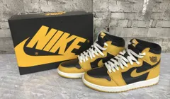 NIKE ナイキ 555088-701 Air Jordan 1 High OG Pollen エアジョーダン1ハイOGパラン サイズ27 イエロー ブラック