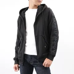MONCLER ジップアップ パーカー 8G00010 899FL ブラック