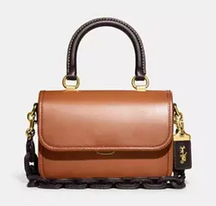 美品！【1104Ｎ26】COACH コーチ バッグ レザー 3WAY バッグ　ローグ トップ ハンドル カラーブロック
