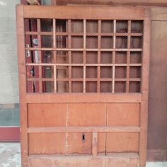 昭和レトロ 古道具 アンティーク 抽斗 飾り棚 キャビネット 時代古玩