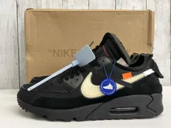 【鑑定済み】NIKE AIR MAX90 × Off-White スニーカー ナイキ エアマックス90 オフホワイト AA7293-001 size28㎝
