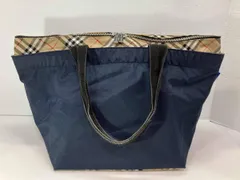 Burberrys BLUE LABEL バーバリーズ ブルーレーベル トートバッグ ネイビー BY601-601