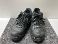 NIKE ナイキ 718152-007 サイズ27cm AIR FORCE 1 07 LV8 エアフォース クロコダイル ブラック スニーカー