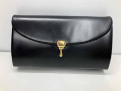 LAUNER ロウナー ロンドン 英国王室御用達 チェーンショルダーバッグ