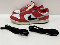 NIKE ナイキ スニーカー Dunk Low Retro PRM Chicago Spilit DZ2536-600 レッド&ホワイト 27.5cm
