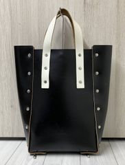 tricot コムデギャルソン スタッズデザイン トートバッグ ブラック