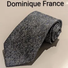 🌟新品🌟 Dominique France ドミニク ネクタイ スリースター ネイビー メンズ　小物 スーツ