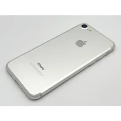 バッテリー新品 Apple iPhone7 32GB シルバー SIMフリー 中古美品 バッテリー100％
