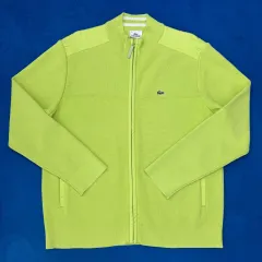 ラコステ ニット ジップアップ カーディガン100