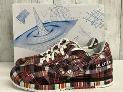 【タグ付き】asics Gel-Lyte III '07 RemasteredComme des Garons SHIRT Red Plaid スニーカー アシックス コムデギャルソン size26