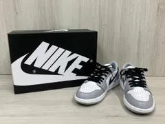 NIKE AIR JORDAN 1 RETRO LOW OG スニーカー 27.5cm ホワイト×グレー×ブラック CZ0790–110 