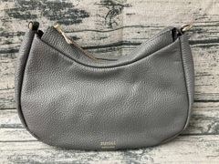 未使用 ラシット ハンドバッグ トートバッグ ハーフムーン グレージュ 