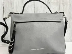 MARC JACOBS THE TWO FOLD ザ ツー フォールド ショルダーバッグ マークジェイコブス 2WAY ハンドバッグ グレー