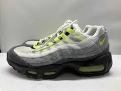 NIKE ナイキ Women's ウィメンズ Air Max エアマックス 95 OG Neon ネオン 307960-002 スエード メッシュ スニーカー グレー 24.5cm