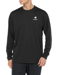 ルコック スポルティフ(lecoq sportif) サッカー フットサル エコペット ロングスリーブシャツ ブラック(BLK) QMMUJB30Z
