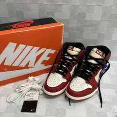 NIKE AIR JORDAN 1 High OG スニーカー DZ5485-612 Lost&Found Chicago ホワイト レッド 27.5cm 替紐 箱あり FAKE BUSTERS鑑定バッヂ付き
