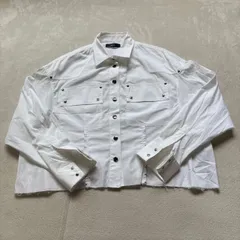 【早い者勝ち】DIESEL （ディーゼル） フックデザインポプリンシャツ シャツジャケット グラフィックプリント オーバーサイス ショート丈 インド製 ロック系 ギミック系