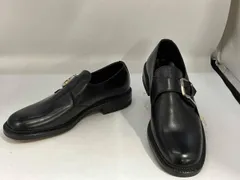 REGAL リーガル シングルストラップシューズ ブラックレザー 25cm 