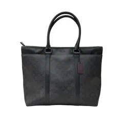 ☆EM11150 COACH コーチ レザー 革 ブラック 黒 F23211 トートバッグ バッグ