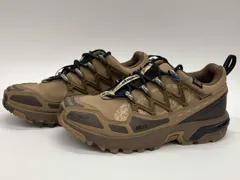 SALOMON ACS + CSWP ATMOS 475042 サロモン ACS + ACS アトモス US8.5 26.5cm UK8 EU42 ブラウン 防水 トレイルランニング