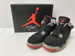 US10 28cm NIKE エアジョーダン4 ブレッド　美品 楽天市場】jordan 4 bredの通販
