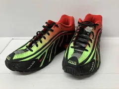 NIKE ナイキSHOX R4 NEYMAR JR ショックス ネイマール スニーカー BV1387-001 レッド ブラック シルバー ライム サイズ28.5cm 通年