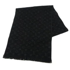 【三重本店】 中古 LOUIS VUITTON | ルイ・ヴィトン マフラー エシャルプモノグラムクラシック M70520 モノグラム ブラック 【135】