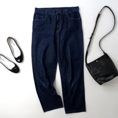 yoshie inaba ヨシエ イナバ テーパード デニムパンツ ストレッチ 日本製 11 ネイビーブルー系(97Y＋8140)26H