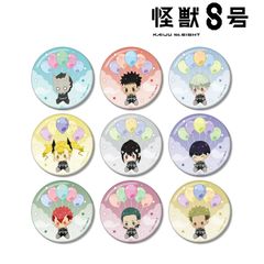 ハイキュー！！ ミドルブロッカー グリッター缶バッジ 角名倫太郎 10個