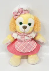 東京ディズニーシー ぬいぐるみバッジ Duffy and Friend クッキーアン(ピンクラメ)/Wonderful Friendship