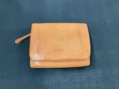 genten ゲンテン 二つ折り財布 レザー ブラウン