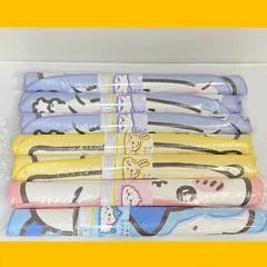 ちいかわ ラグマット ねそべり 全4種 7点セット ちいかわ モモンガ うさぎ ハチワレ 未開封品 smtketc092966