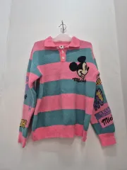 ミッキーマウス ストライプ KARA（カラ） ニット ユニセックス