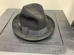 papas D0474EHT020 中折れハット ブラック ハット