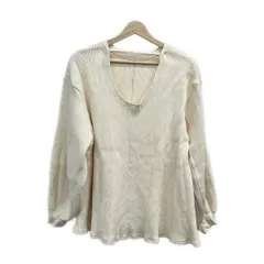 AMERI(アメリ) トレーナー サイズF レディース美品  - アイボリー 長袖