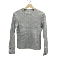 LIFE WITH FLOWERS.(ライフウィズフラワーズ) トレーナー サイズ1 S レディース美品  - グレー 長袖