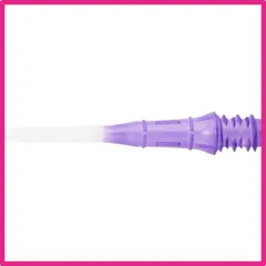 Color:パープル エルスタイル プレミアムリップポイント ティップ 染め パープル 30pcs