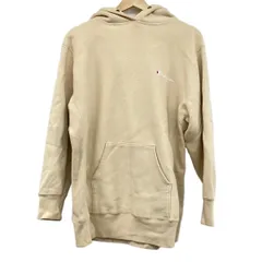 FRAY I.D(フレイアイディー) パーカー サイズM レディース - ベージュ 長袖/プルオーバー/championコラボ