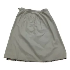 Burberry ノバチェック柄　リバーシブルラップスカート　巻きスカート　ベージュ