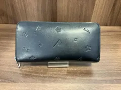 Paul Smith ポールスミス ブラック 長財布 小銭入れ有り ラウンドファスナー ジッパーブランド刻印あり BYP076 型押し レザー