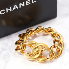 ✨美品✨CHANEL1996ターンロックブレスレット - メルカリ