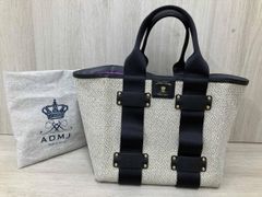 未使用 A.D.M.J トートバック ジーペンコンクルージョン ネイビー