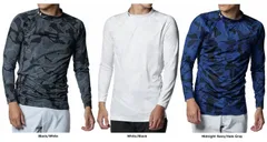 アンダーアーマー UNDER ARMOUR ゴルフ UAヒートギア フィッティド ノベルティ ロングスリーブ モックネック シャツ ウェア 長袖 トレーニング 打ちっぱなし 練習  1388303 410 MIDNIGHTNAVY/HAL