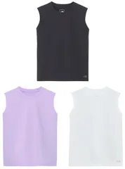 ザ・ノース・フェイス THE NORTH FACE アウトドア スリーブレスエアリーティー レディース S/L Airy Tee トップス Tシャツ キャンプ フェス デイリー  NTW12448 LL ライトライラック