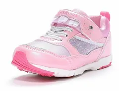 【SALE】【moonstar】LUVRUSH LV 1156 PINK ピンク ムーンスター ラブラッシュ 子供靴 キッズ スニーカー スーパースター 抗菌防臭 運動会 女の子 ローカット マジックテープ シューズ