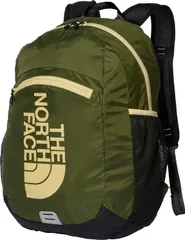 ザ・ノース・フェイス THE NORTH FACE アウトドア キッズ メイフライデイ K Mayfly Day バック カバン ケース パック ザック ディパック 男の子 女の子 キャンプ レジャー ポケッタブル  NMJ7235 NT ニュートープグリーン