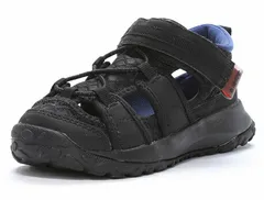 【HI-TEC】HT KD065 BLACK/PURPLE TAIMAI ブラック/パープル キャンプ アウトドア 川遊び キッズ ハイテック 子供靴 サンダル 黒色 紫色 メッシュ 抗菌防臭