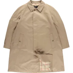 古着 バーバリー Burberry's ステンカラーコート バルマカーンコート 英国製 メンズXL相当/evb031916