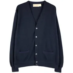 古着 80~90年代 アーノルドパーマー Arnold Palmer アクリルニットカーディガン USA製 メンズL相当 ヴィンテージ/eaa602819